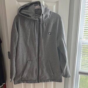 Nike Charcoal Full-Zip Hoodie